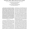 Maximum-Likelihood Sequence Detector for Dynamic Mode High Density Probe Storage