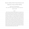 Maximum Likelihood Wavelet Density Estimation With Applications to Image and Shape Matching