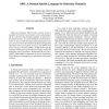 MDL, A Domain-Specific Language for Molecular Dynamics