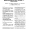 Measuring the effects of internet path faults on reactive routing