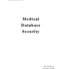 Medical Database Security
