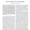 Memetic algorithms for inexact graph matching