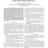 Memory-Efficient Pipelined Architecture for Large-Scale String Matching