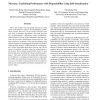 Mercury: Combining Performance with Dependability Using Self-virtualization