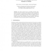 Methods for Combining Statistical Models of Music
