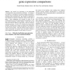 Microarray Classification from Several Two-Gene Expression Comparisons