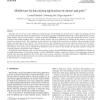 Middleware for data mining applications on clusters and grids