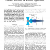 Millimeter-Wave CMOS Antennas and RFIC Parameter Extraction for Vehicular Applications