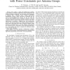 MIMO Downlink Weighted Sum Rate Maximization with Power Constraints per Antenna Groups