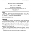 Minimal enclosing parallelepiped in 3D