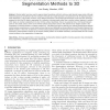 Minimal Surfaces Extend Shortest Path Segmentation Methods to 3D