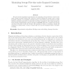 Minimizing average flow-time under knapsack constraint