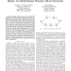 Minimizing End-to-End Delay: A Novel Routing Metric for Multi-Radio Wireless Mesh Networks