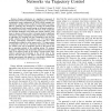 Minimizing transmission energy in sensor networks via trajectory control