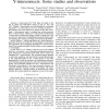 Minimum-Congestion Placement for Y-interconnects: Some studies and observations