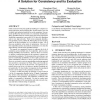 Mining communities in networks: a solution for consistency and its evaluation