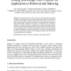 Mining Knowledge from Corpora: an Application to Retrieval and Indexing