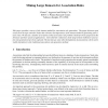 Mining Large Itemsets for Association Rules