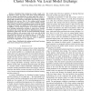 Mining Local Data Sources For Learning Global Cluster Models
