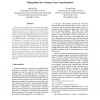 Mining Plans for Customer-Class Transformation
