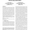 Mining term association patterns from search logs for effective query reformulation