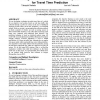 Mining traffic data from probe-car system for travel time prediction