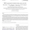 MIPv6 experimental evaluation using overlay networks