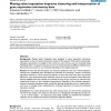 Missing value imputation improves clustering and interpretation of gene expression microarray data