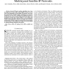 MLSR: a novel routing algorithm for multilayered satellite IP networks