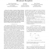 MMSE Based Interference Processing For Satellite Broadcast Reception