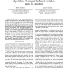 MNCM a new class of efficient scheduling algorithms for input-buffered switches with no speedup