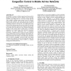 Mobile agents based framework for routing and congestion control in mobile ad hoc networks