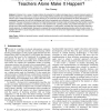 Mobile Learning in School Contexts: Can Teachers Alone Make It Happen?