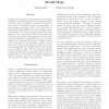 Mobile Robot Localization Based on Random Closed Set Model Maps