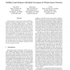 Mobility control schemes with quick convergence in wireless sensor networks