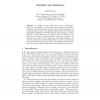 Modality and Databases