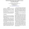 Model-Based Implementation of Meta-Variability Constructs: A Case Study using Aspects