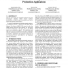 Model Based Software Development Process For Production Applications