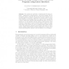 Model-Checking Parameterized Concurrent Programs Using Linear Interfaces