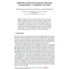 Model-Driven Software Development with Graph Transformations: A Comparative Case Study