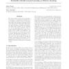 Model-free reinforcement learning as mixture learning