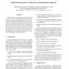 Model Transformation: A declarative, reusable patterns approach
