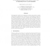 Modeling 3D Objects from Stereo Views and Recognizing Them in Photographs