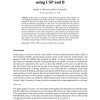 Modeling and Analysis of the AMBA Bus Using CSP and B