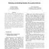 Modeling and Building Reliable, Re-Useable Software