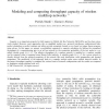 Modeling and computing throughput capacity of wireless multihop networks
