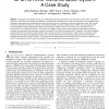 Modeling and Evaluating Design Alternatives for an On-Line Instrumentation System: A Case Study