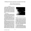 Modeling and Parameter Estimation of the Human Index Finger