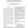 Modeling and predicting application performance on parallel computers using HPC challenge benchmarks