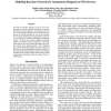 Modeling Bayesian Networks for Autonomous Diagnosis of Web Services